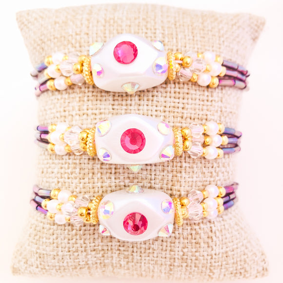 Pulsera perla chunky