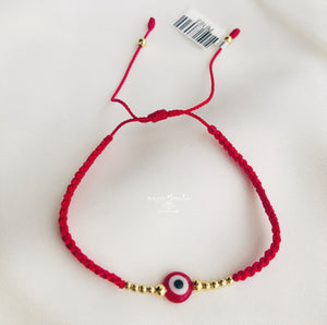 Pulsera Ojo Plano 14K